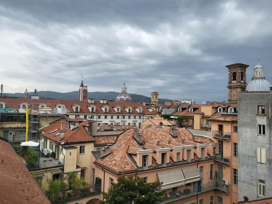 Mansarda Di Charme Con Vista Turim Exterior foto